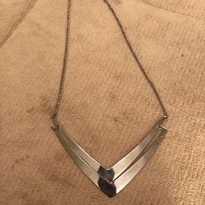silver necklace